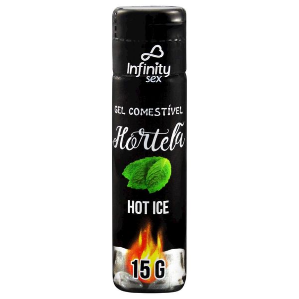 Gel Comestível Hot Ice 15g Infinity Sex Gel Comestível Hot Ice Hortelã 15g Infinity Sex