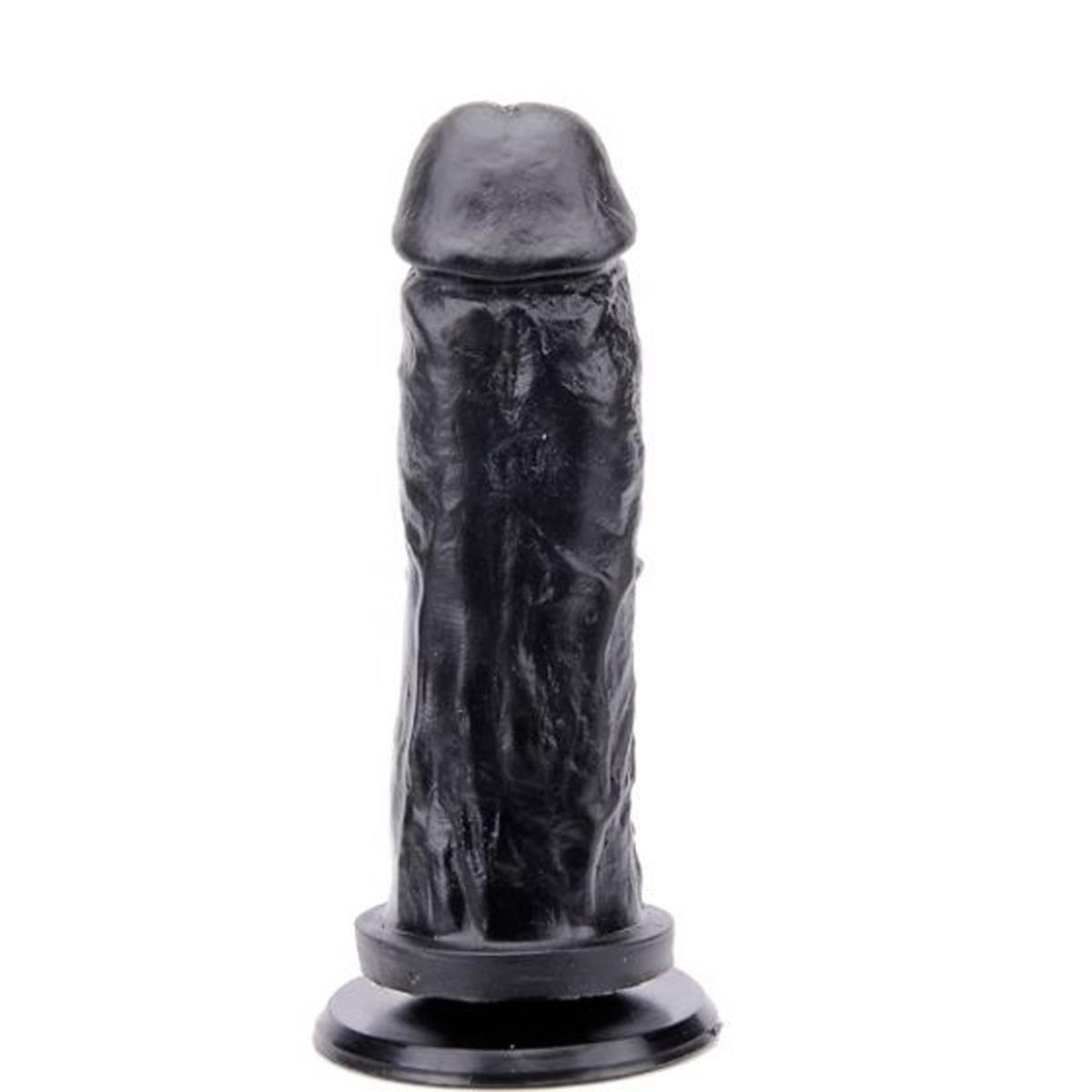 Pênis Maciça com Ventosa 18,5X4,7cm Ktoy - MelHot
