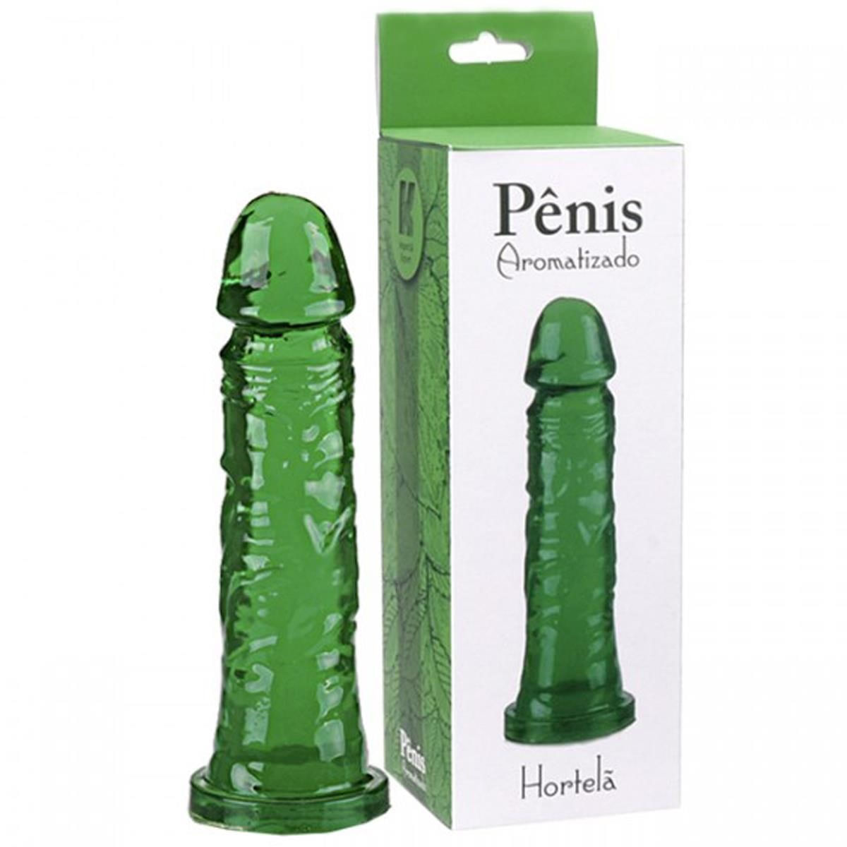 Pênis Maciço Aromatizado 17,5 X 3,8cm Ktoy - MelHot