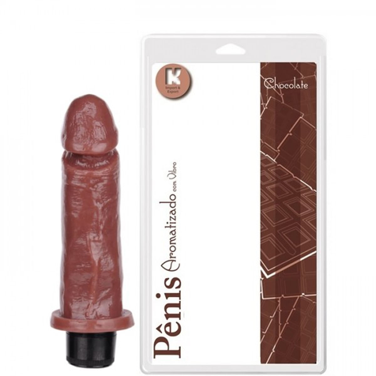 Prótese Aromatizado com Vibrador Interno 17 cm x 4 cm Macio e Flexível com Veias Salientes Prótese Aromatizado com Vibrador Interno 17 cm x 4 cm Macio e Flexível com Veias Salientes