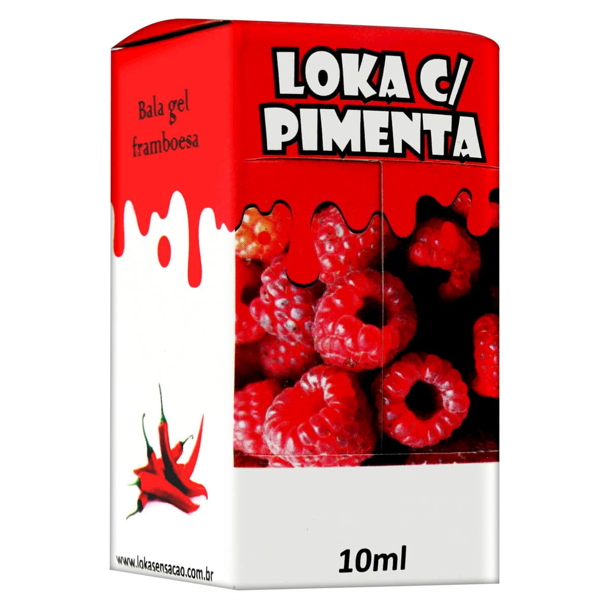 Bala Gel Comestível Loka com Pimenta 10ml Loka Sensação