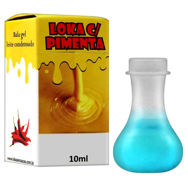 Bala Gel Comestível Loka com Pimenta 10ml Loka Sensação