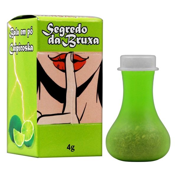 Segredo da Bruxa Bala em Pó Comestível 4g Loka Sensação