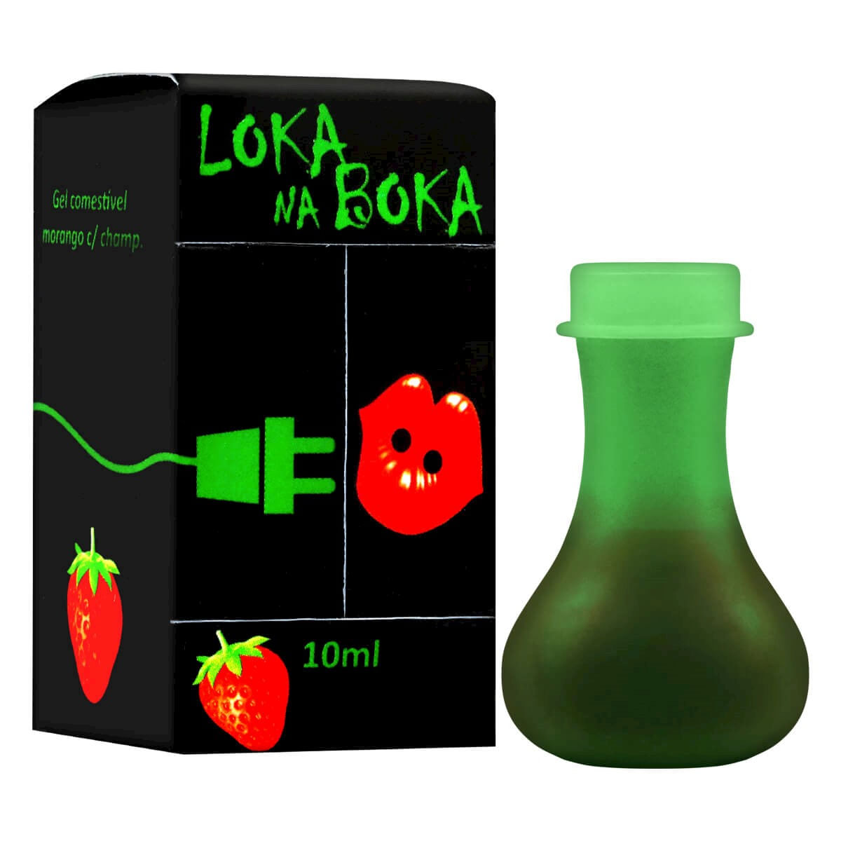 Loka na Boka Gel Comestível Eletrizante 10ml Loka Sensação Loka na Boka Gel Comestível Eletrizante 10ml Loka Sensação
