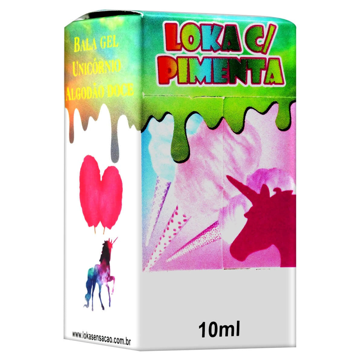 Bala Gel Comestível Loka com Pimenta 10ml Loka Sensação