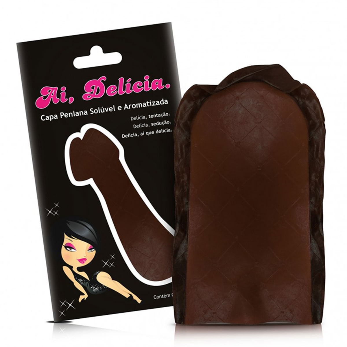 Capa Peniana Solúvel e Aromatizada Ai, Delícia Sexy Fantasy