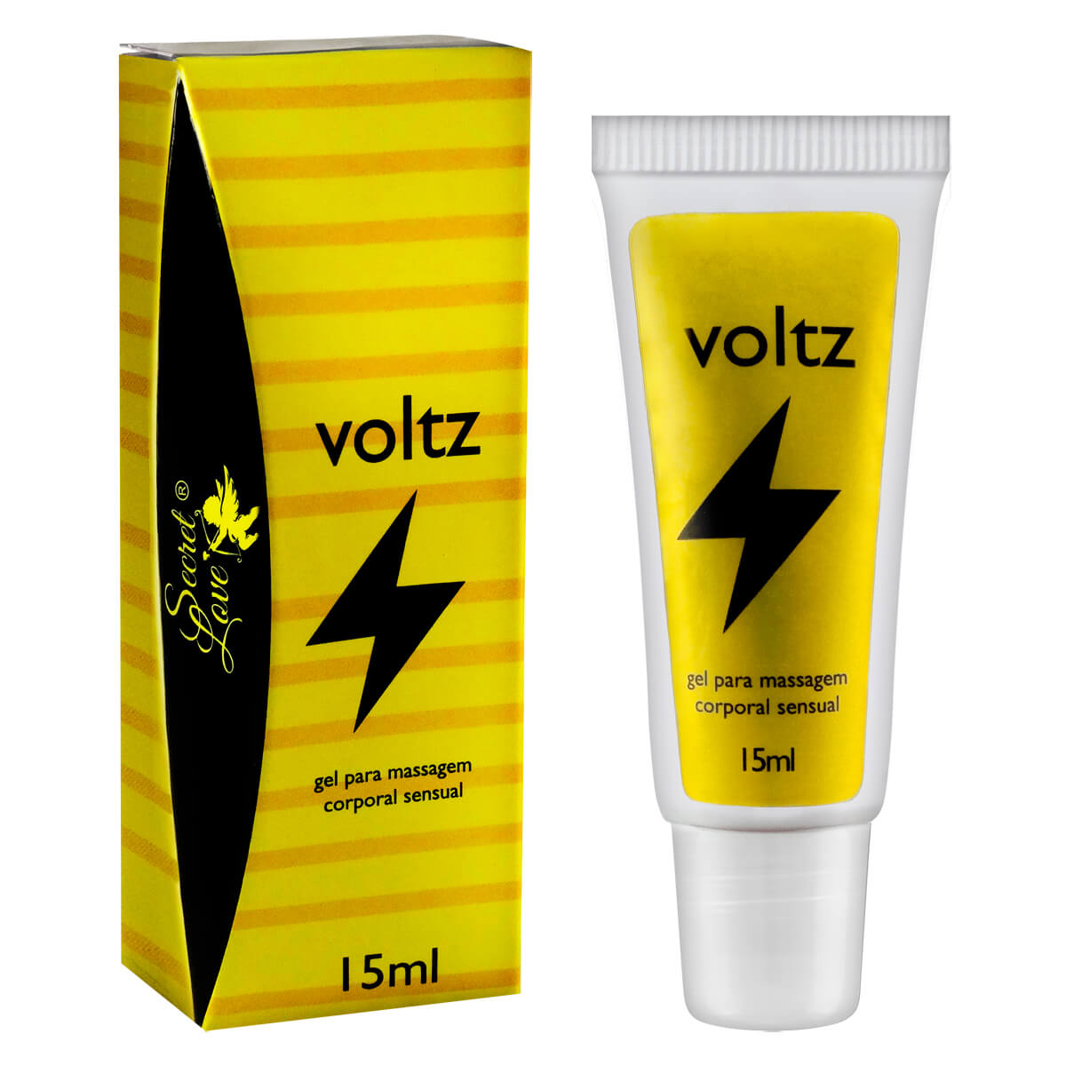 Voltz Gel para Massagem Eletrizante 15ml Secret Love Voltz Gel para Massagem Eletrizante 15ml Secret Love