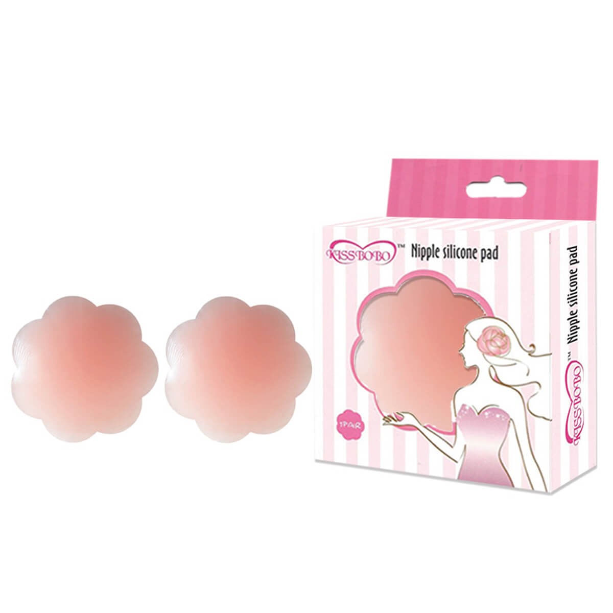 Nipple Cover em Silicone Formato de Flor Miss Collection