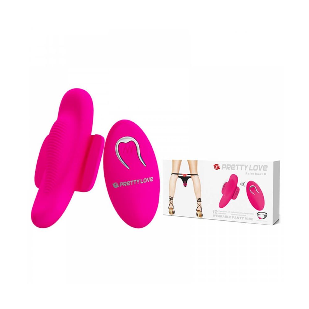 Calcinha vibratória com controle wireless e 12 modos de vibrações