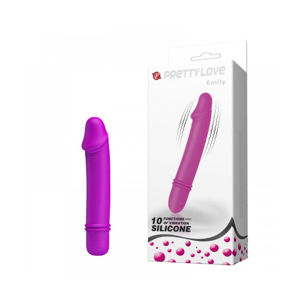Mini vibrador com formato de pênis
