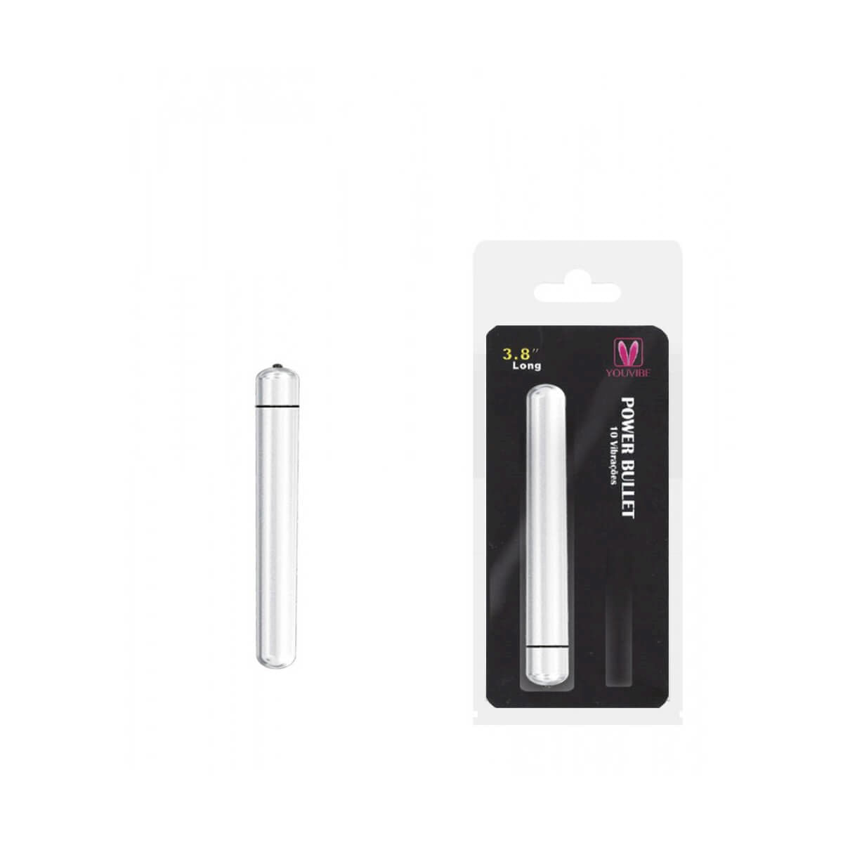 Cápsula Vibratória Power Bullet com 10 Tipo de Vibrações Miss Collection