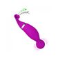 Estimulador Duplo em Silicone Romance Swan com 12 Modos de Sucção e Vibração Miss Collection
