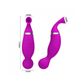 Estimulador Duplo em Silicone Romance Swan com 12 Modos de Sucção e Vibração Miss Collection