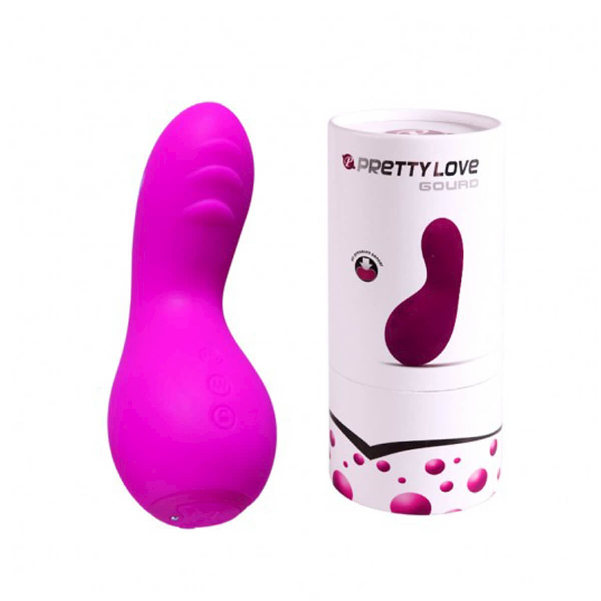 Vibrador Pretty Love Gourd com Sensor de Pressão com 12 Modos de Vibração Miss Collection