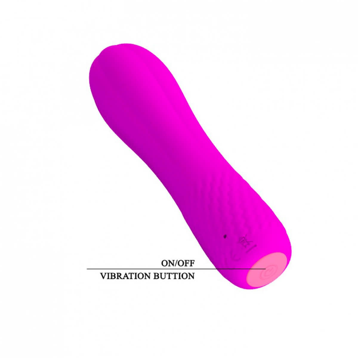 Vibrador Pretty Love Allen Ponto G Escalonado com 12 Modos de Vibrações Vip Mix