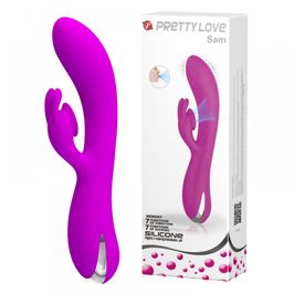 Pretty Love Sam Vibrador com Estimulador Clitoriano com 7 Modos de Vibração e 7 de Sucção