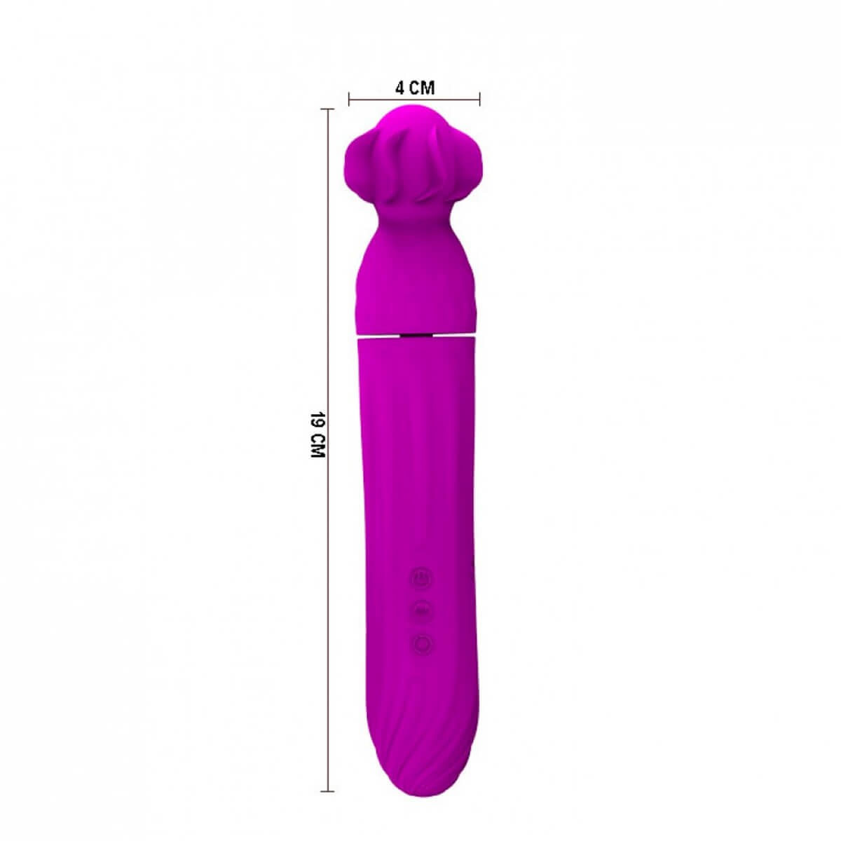 Vibrador Rotativo Ponto G Recarregável com 12 Modos de Vibração Abbott Pretty Love