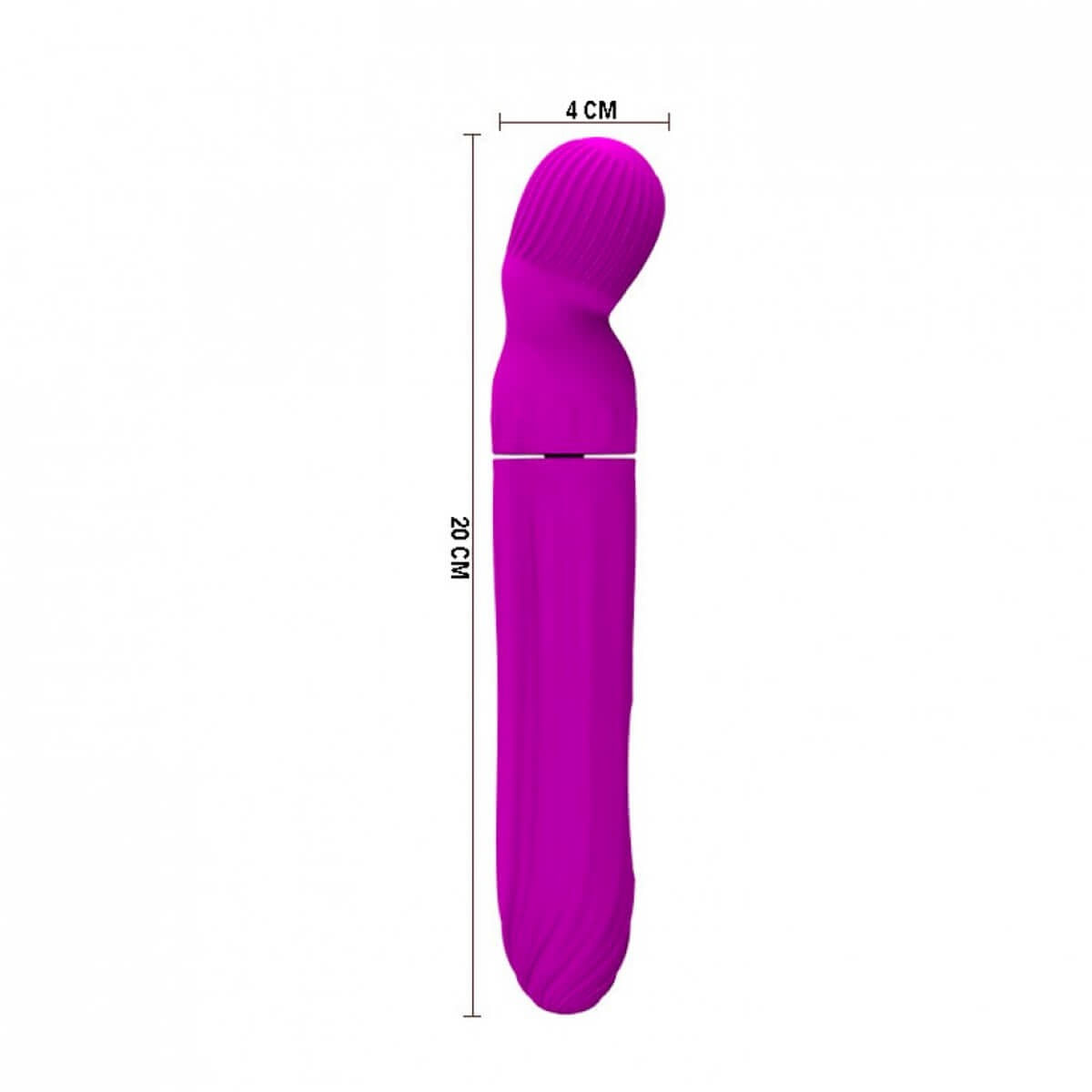 Vibrador Rotativo Ponto G Recarregável com 12 Modos de Vibração Abraham Pretty Love