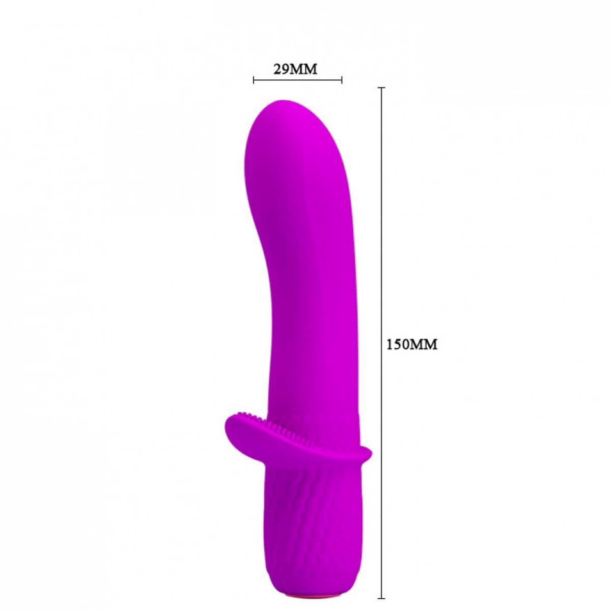 Mini Vibrador Recarregável com 12 Modos de Vibração Troy Pretty Love