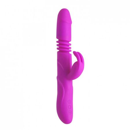 Vibrador Rotativo Vai e Vem com 12 Modos de Vibração e 4 Modos de Rotação Pretty Love