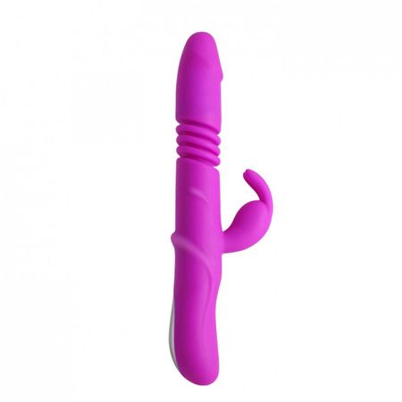 Vibrador Rotativo Vai e Vem com 12 Modos de Vibração e 4 Modos de Rotação Pretty Love