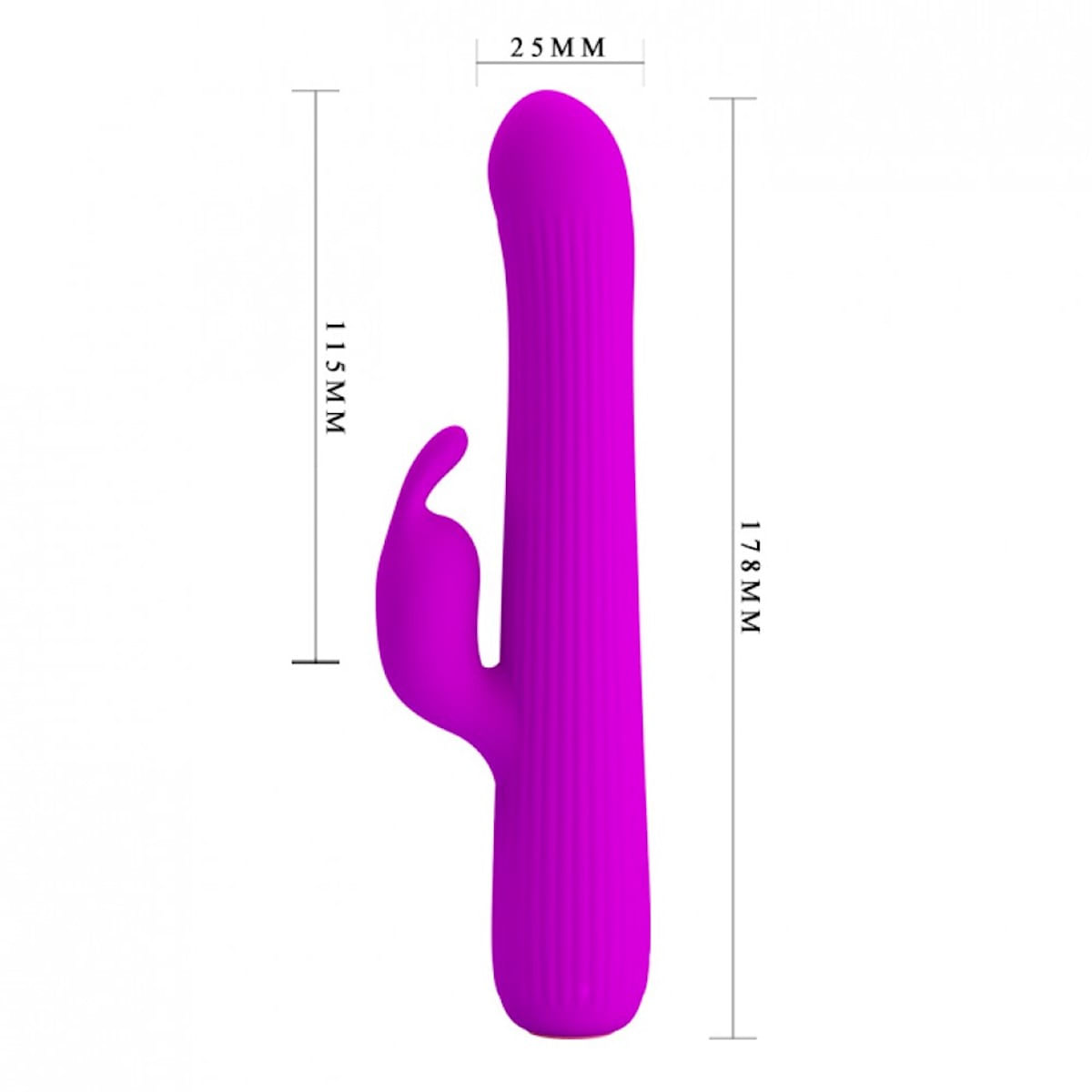 Pretty Love Julian Vibrador Rotativo Recarregável com 4 Modos de Vibração e Rotação Vip Mix