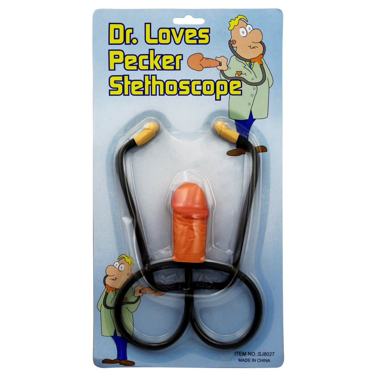 Dr. Loves Pecker Stethoscope Estetoscópio Erótico em Formato de Pênis Miss Collection