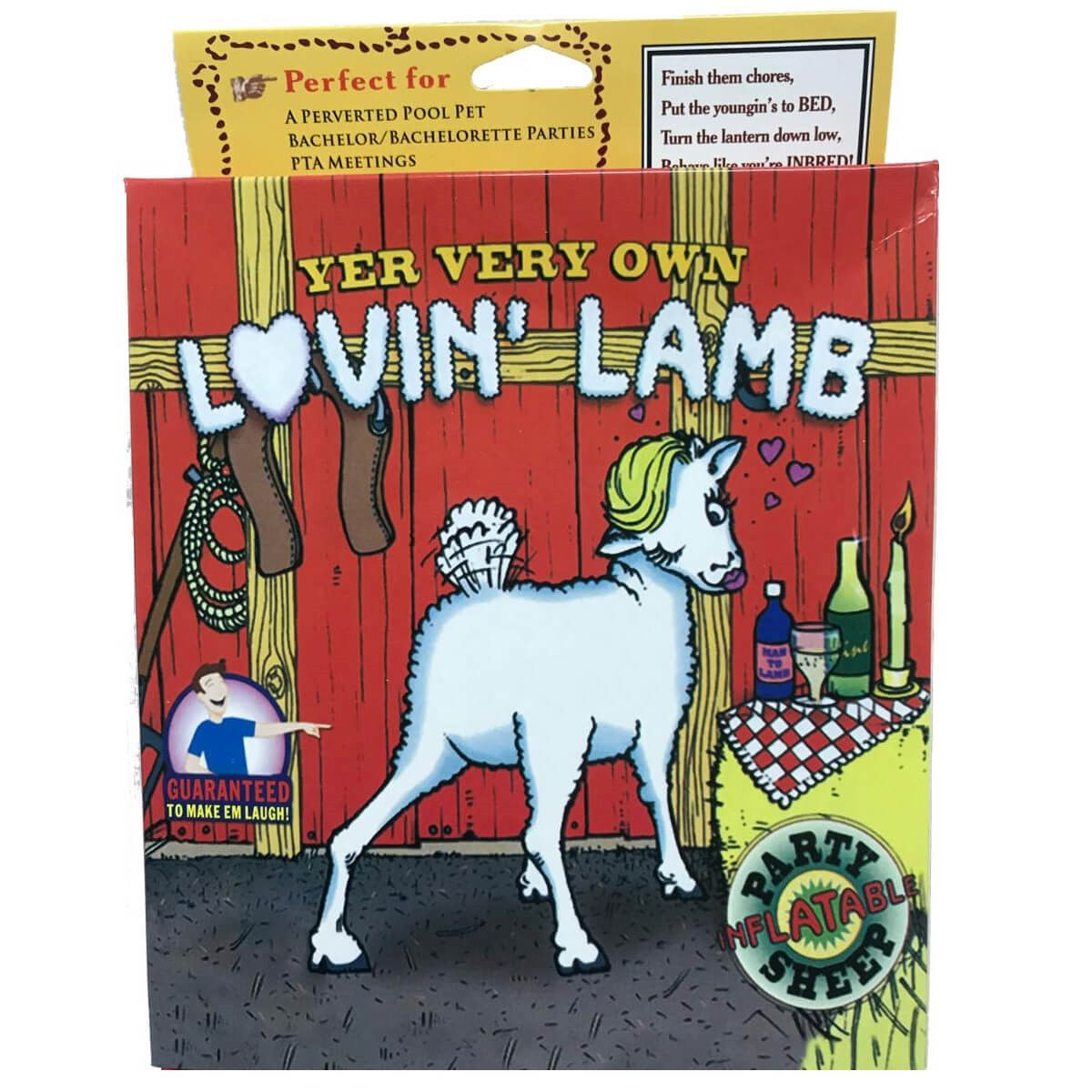 Loving Lamb Ovelha Inflável Miss Collection