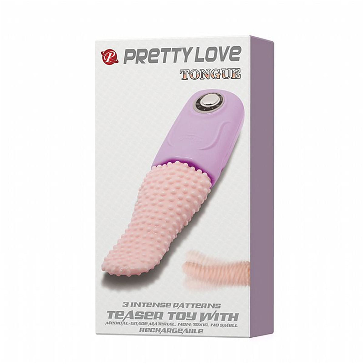 Pretty Love Tongue Massageador Em Formato De Língua Sexy Import