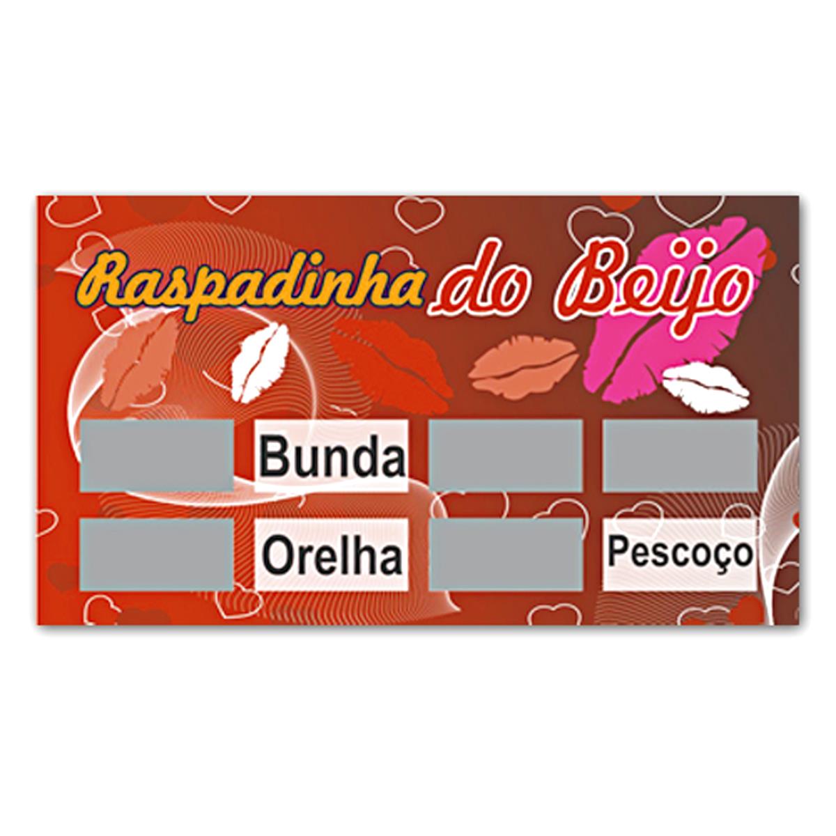 Kit Raspadinha do Amor, Strip Tease, Kama Sutra e do Beijo 12unid Miss Collection - Miess