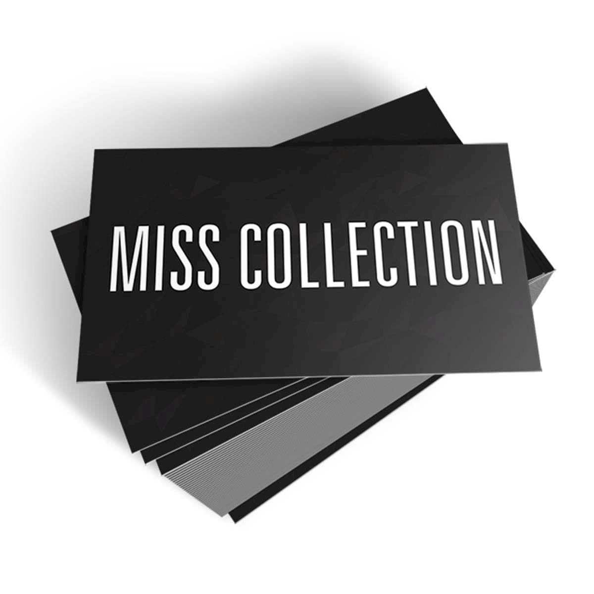 Cartão de Visita Consultora Miss Collection - 25 Unidades