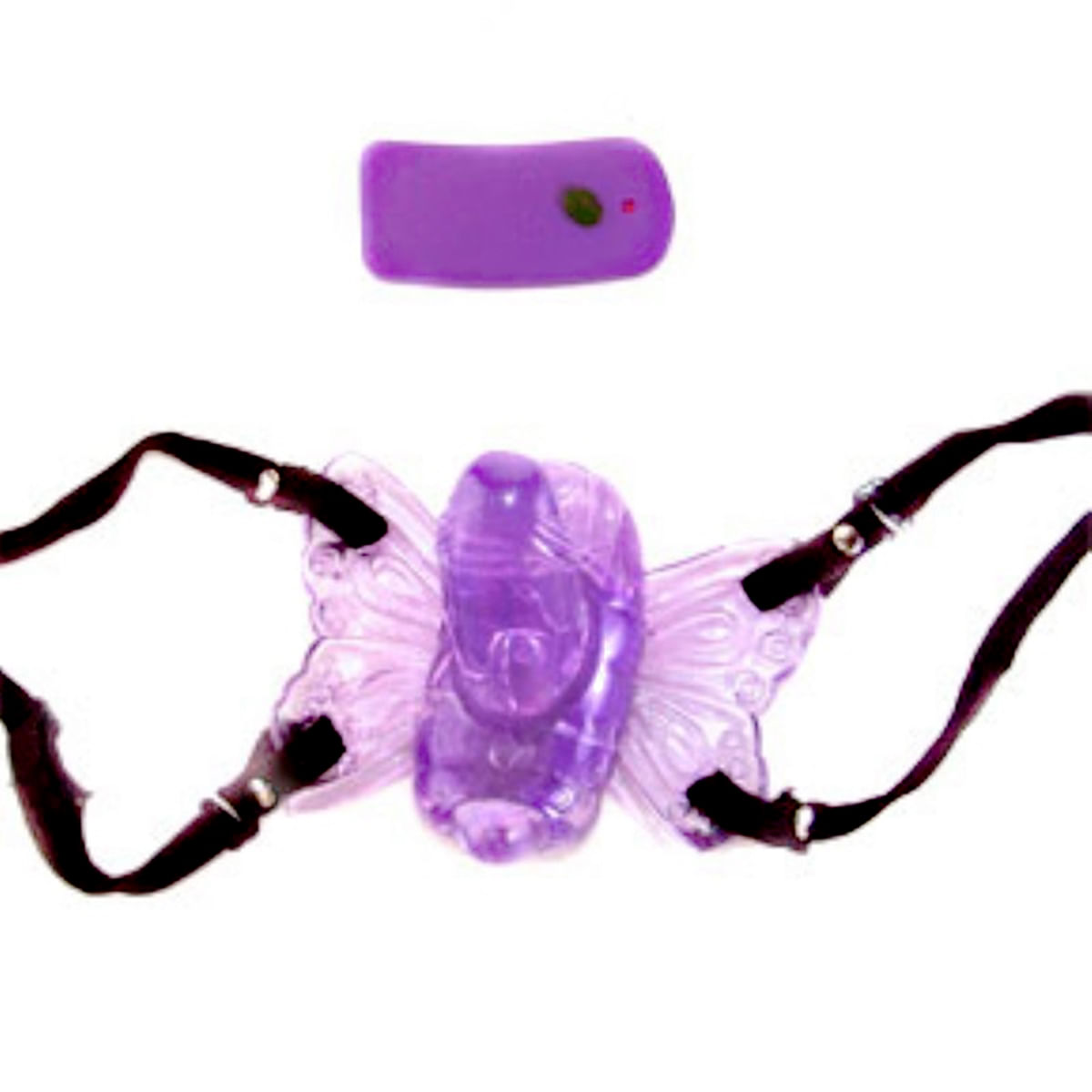 Estimulador Butterfly Possession Wireless em Jelly com Controle Remoto