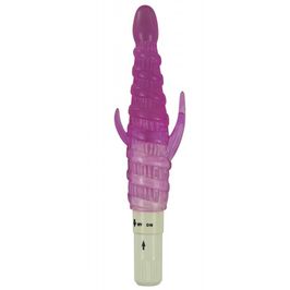 Vibrador com Estimulador de Clitóris e Ânus