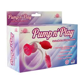 Bomba Vaginal Estimulador de Clitóris com Vibrador e Sucção