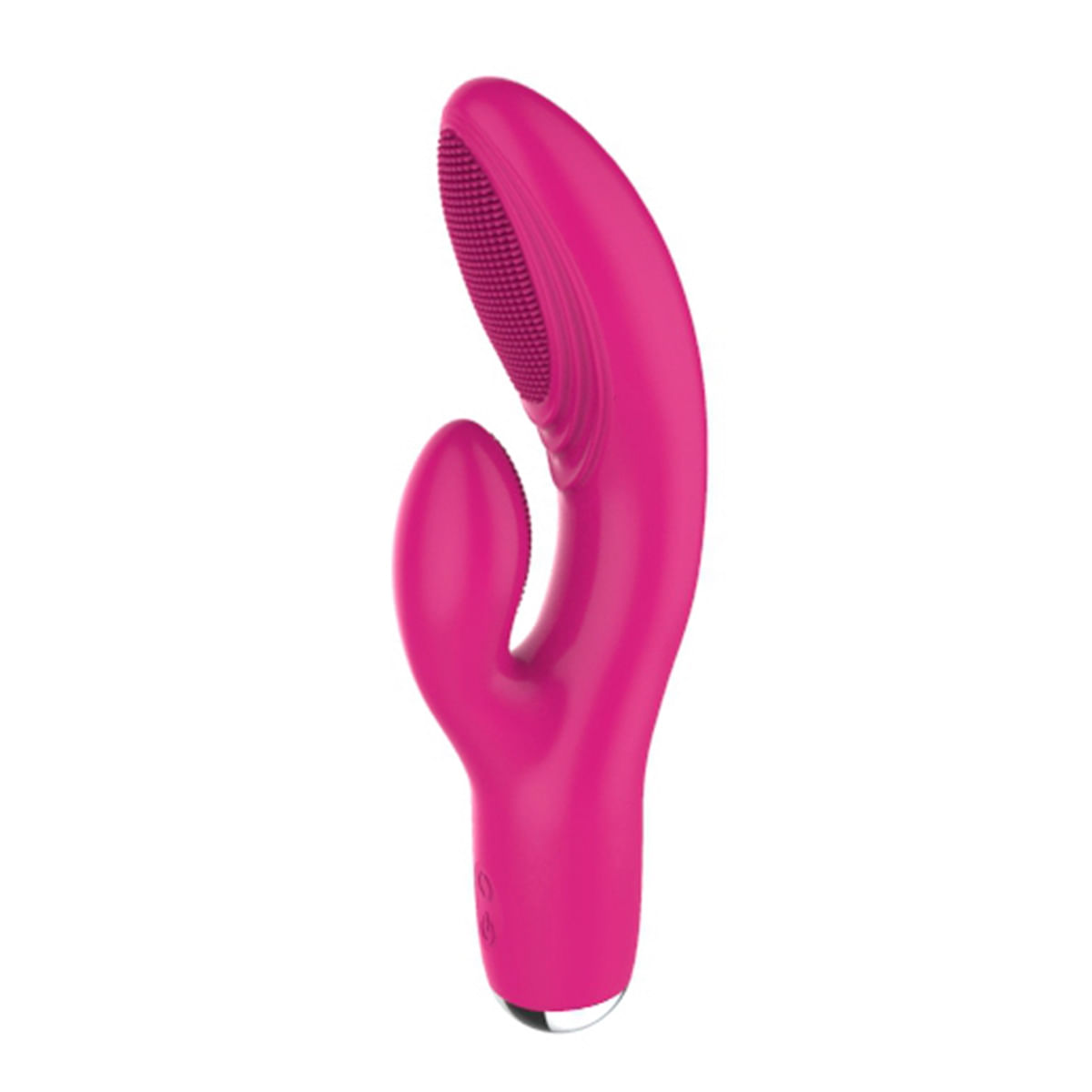 Vibrador Dora Rotativo Com Estimulador Clitoriano Recarregável À Prova D’água