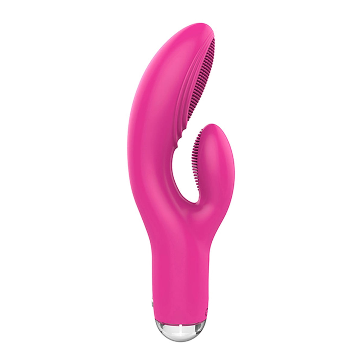 Vibrador Dora Rotativo Com Estimulador Clitoriano Recarregável À Prova D’água