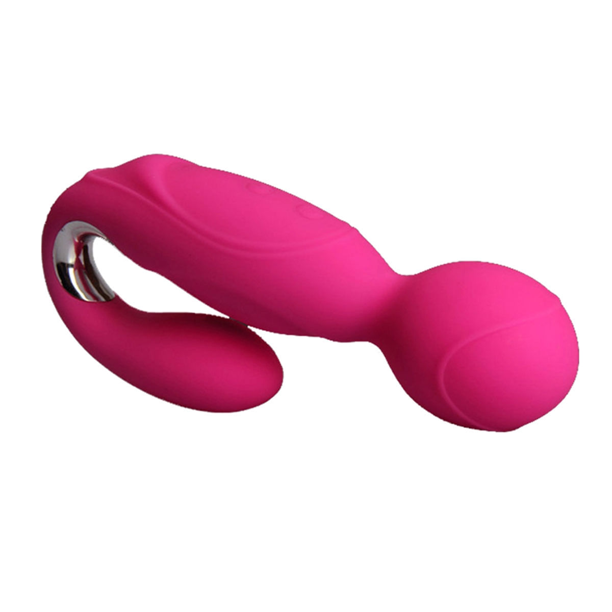 Vibrador e Massageador Duplo com 7 Vibrações 13,5 x 3,5 cm Miss Collection