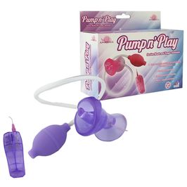 Bomba Vaginal Estimulador com Vibro e Sucção Vip Mix
