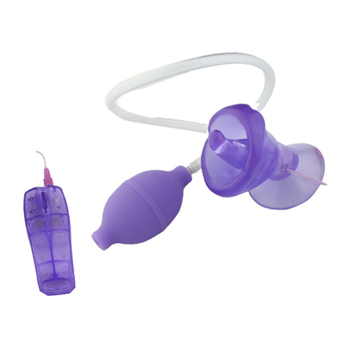 Bomba Vaginal Estimulador com Vibro e Sucção Vip Mix