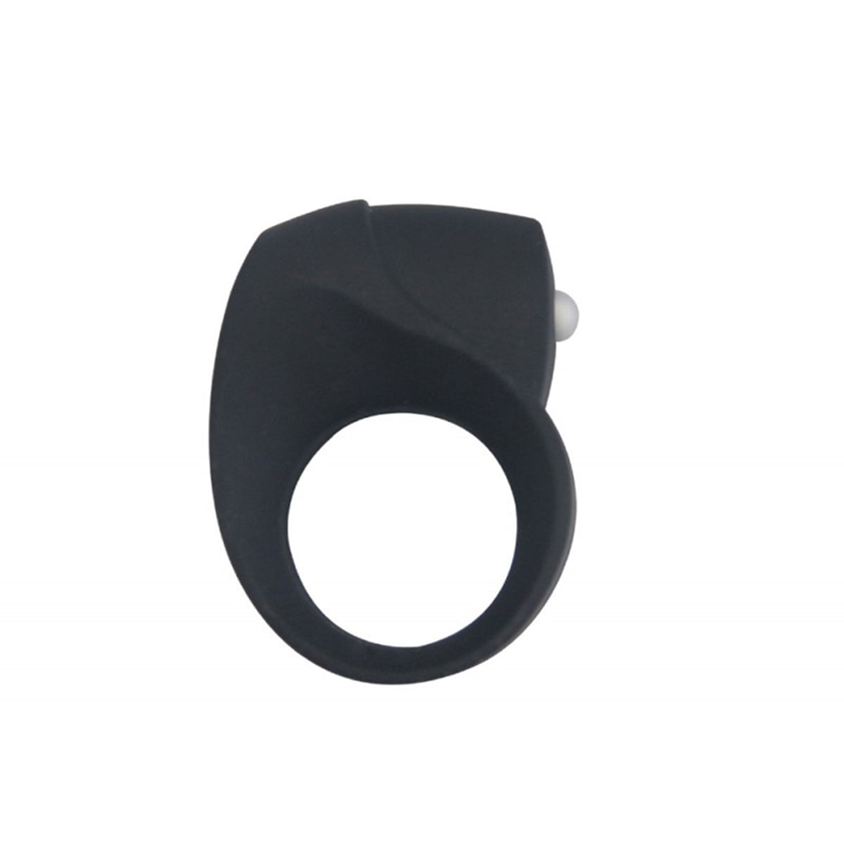 Anel Peniano em Silicone com Cápsula Vibratória 6 x 4,5 x 2,4 cm Miss Collection