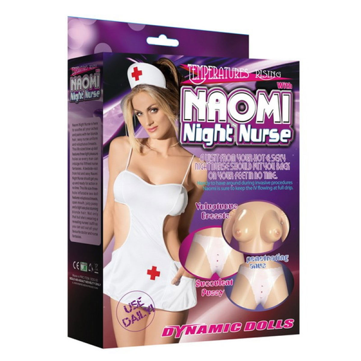 Boneca Enfermeira com Uniforme Miss Collection