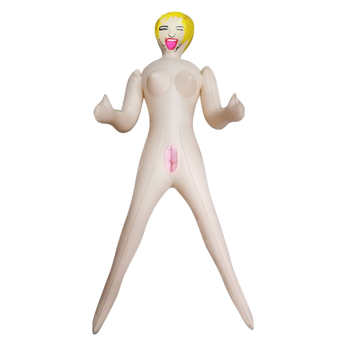 Boneca Inflável Mini Obesa com 2 Orifícios Penetráveis Miss Collection