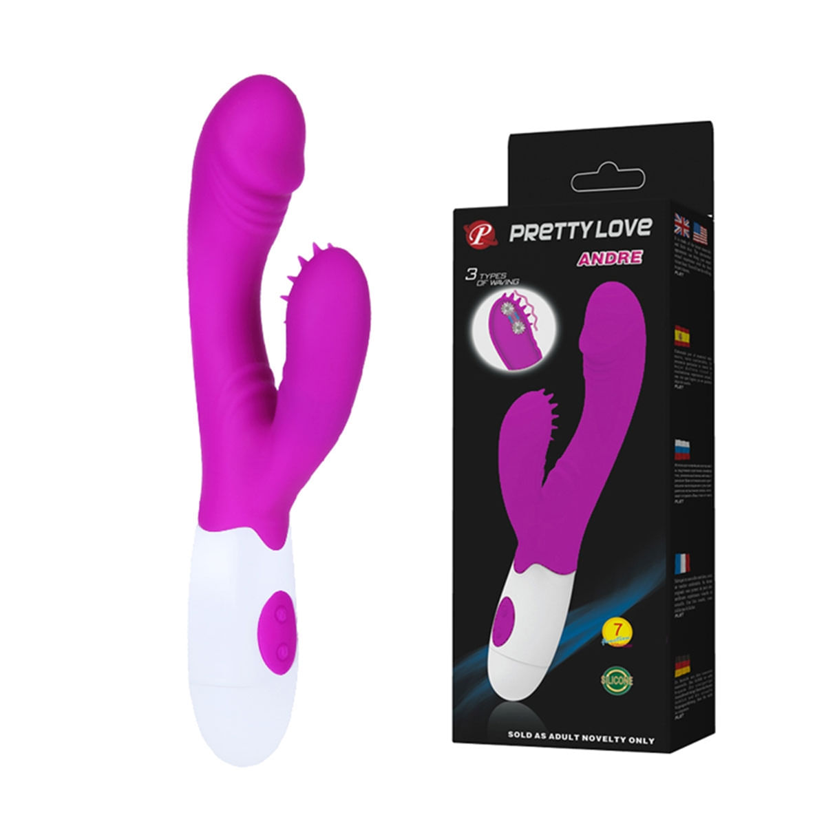 Vibrador Ponto G com Função Pulsante Vibrador Ponto G com Função Pulsante