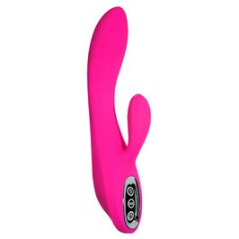 Vibrador Ponto G com Estimulador Clitoriano Hot Flowers