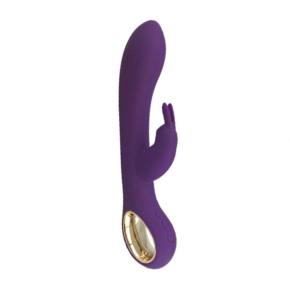 Vibrador Ponto G Com Alça em Metal Dourado Lealso Miss Collection