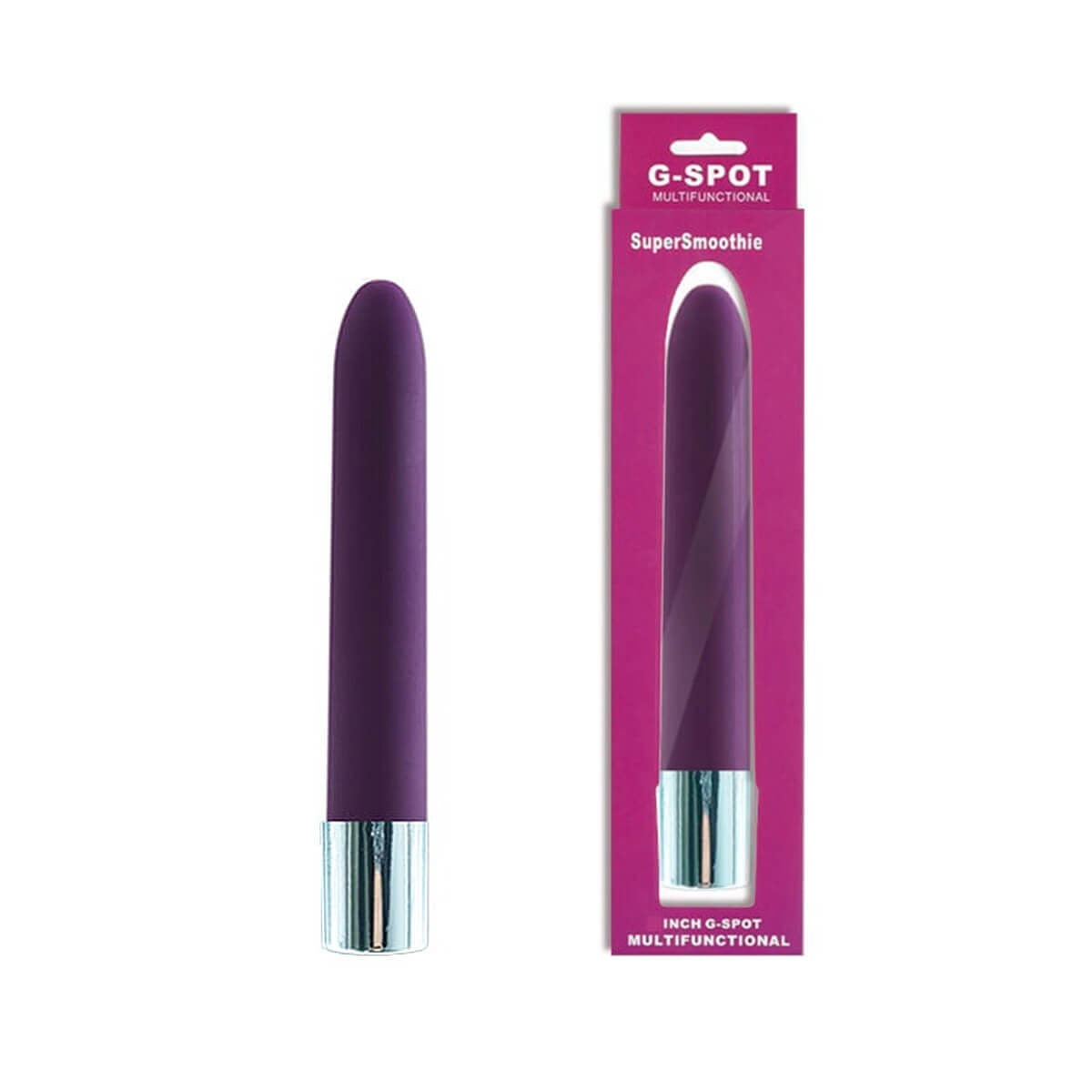 Vibrador Personal 14,5 cm 12 Vibrações e Textura Aveludada Vip Mix