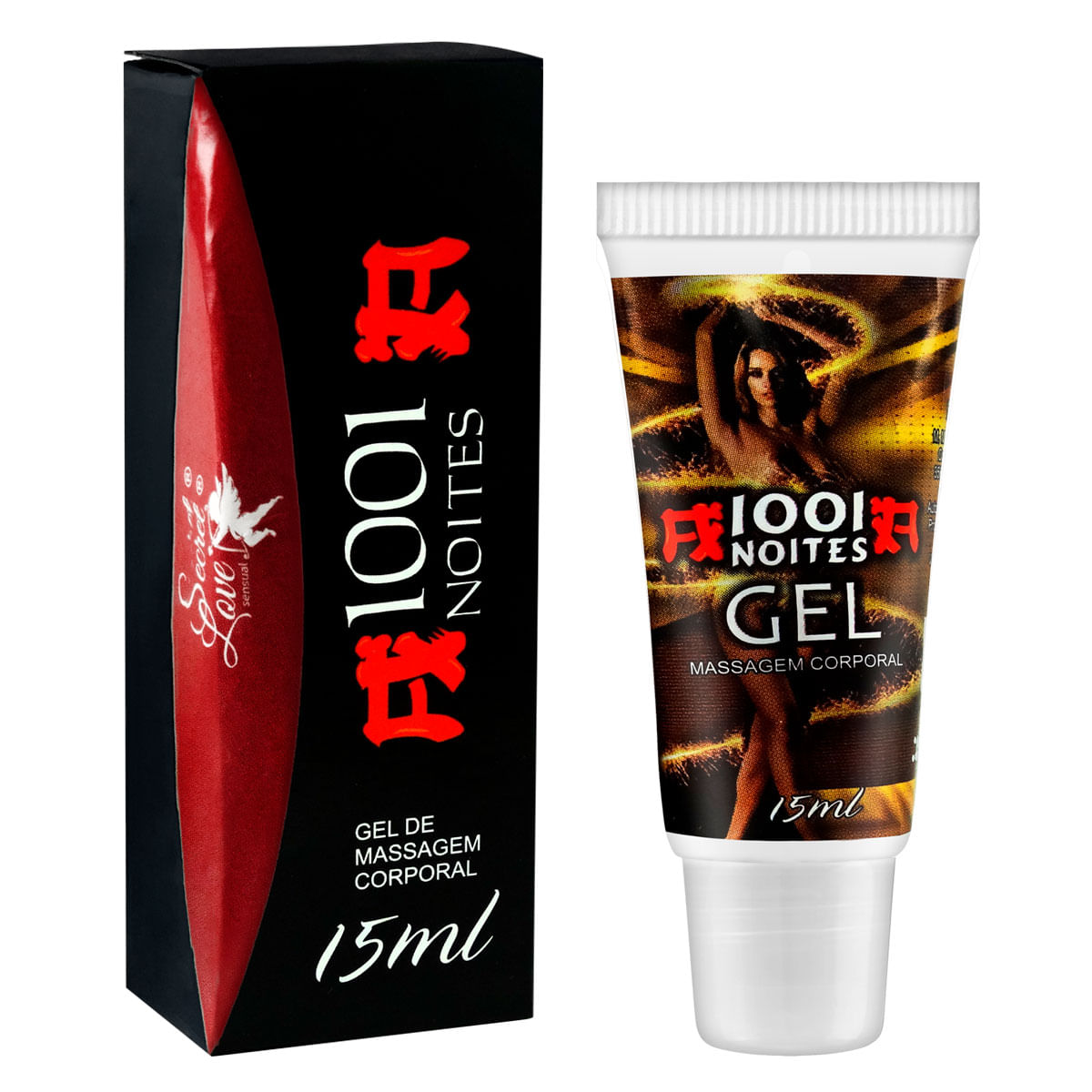 1001 Noite Gel Excitante Unissex 15ml Secret Love