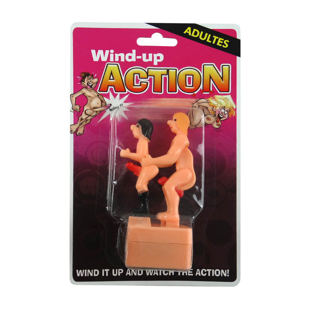 Wind-Up Action Homem e Homem Miss Collection