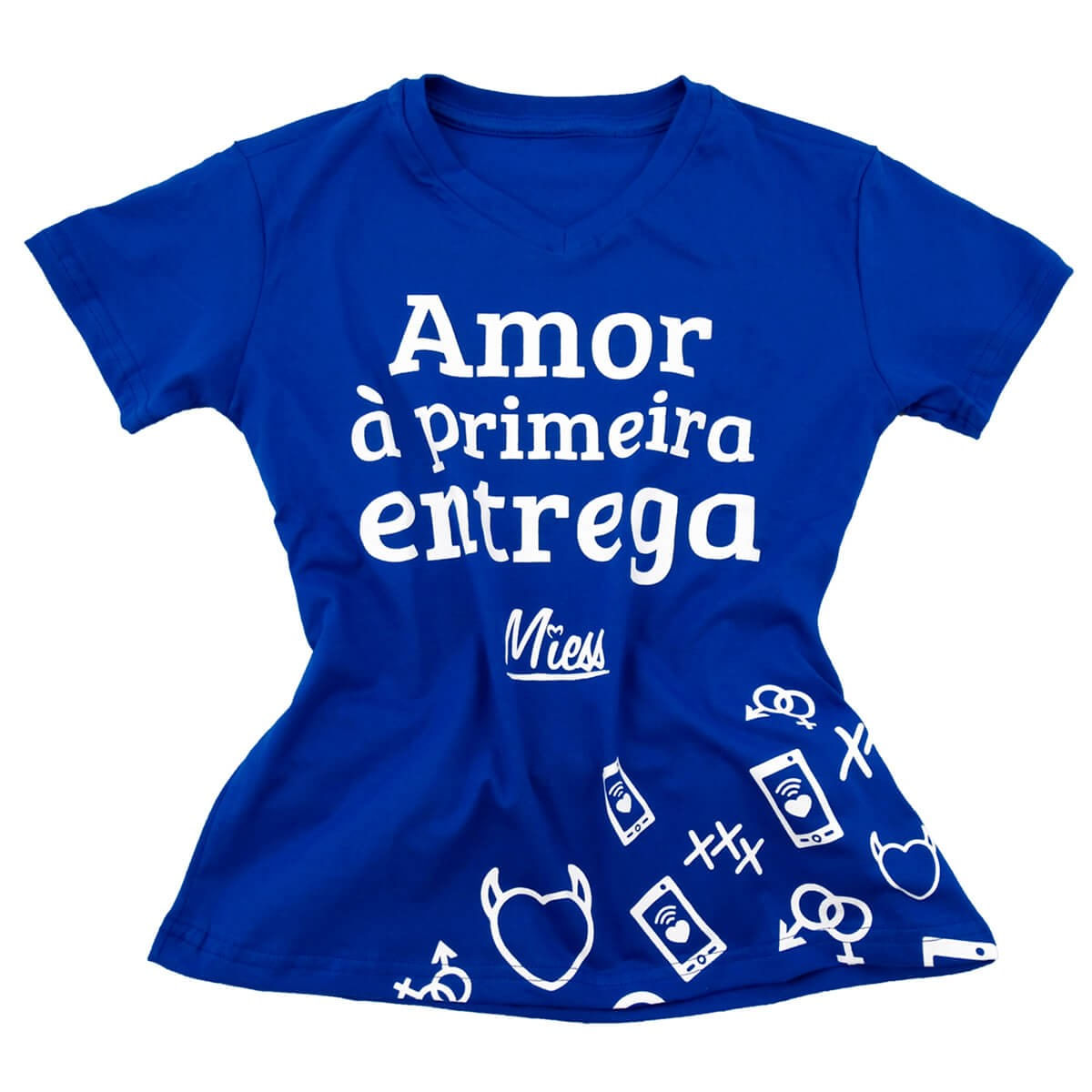 Camiseta Feminina Amor à Primeira Entrega Miess