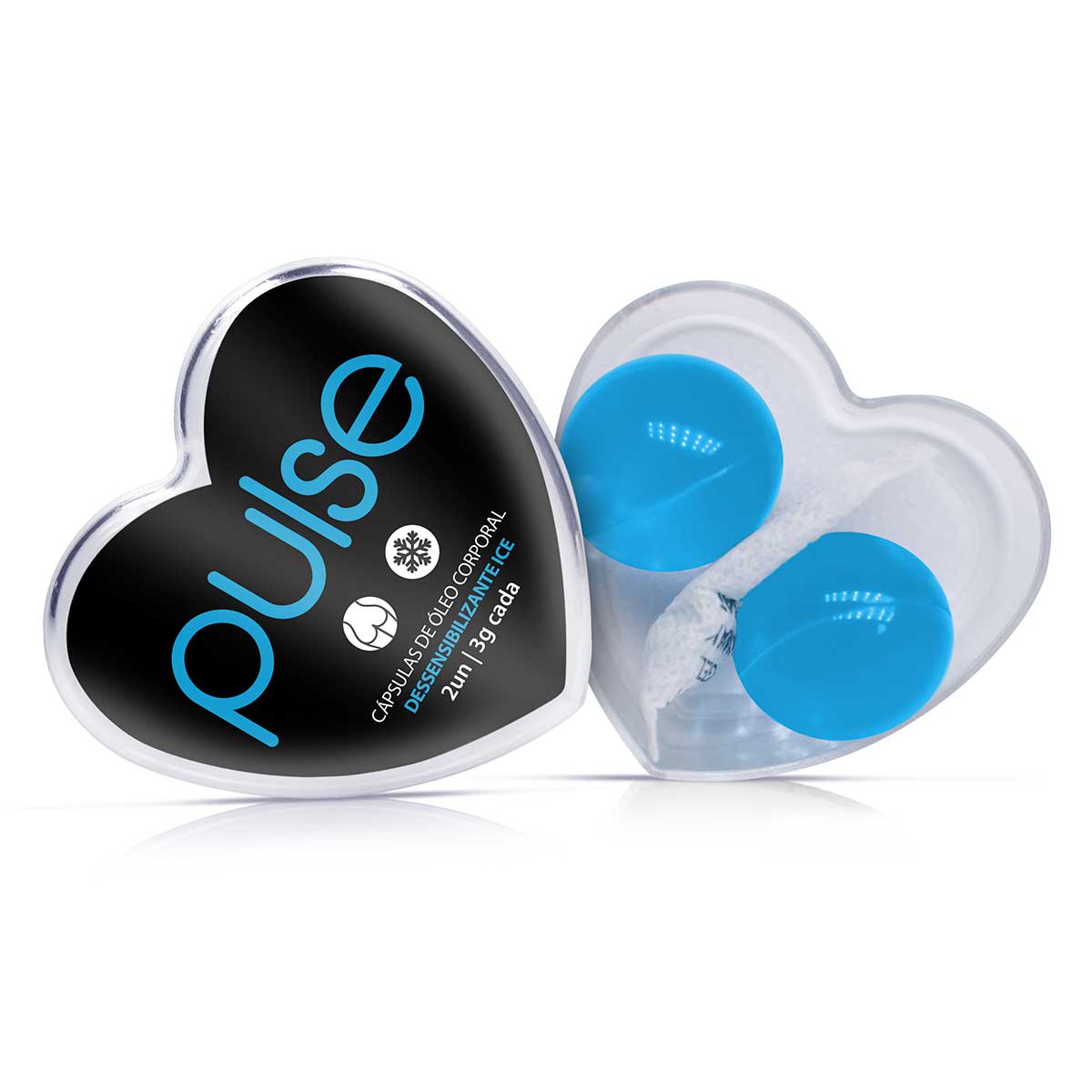 Pulse Cápsulas de Óleo Corporal Dessensibilizante Ice 2 uni Sexy Fantasy